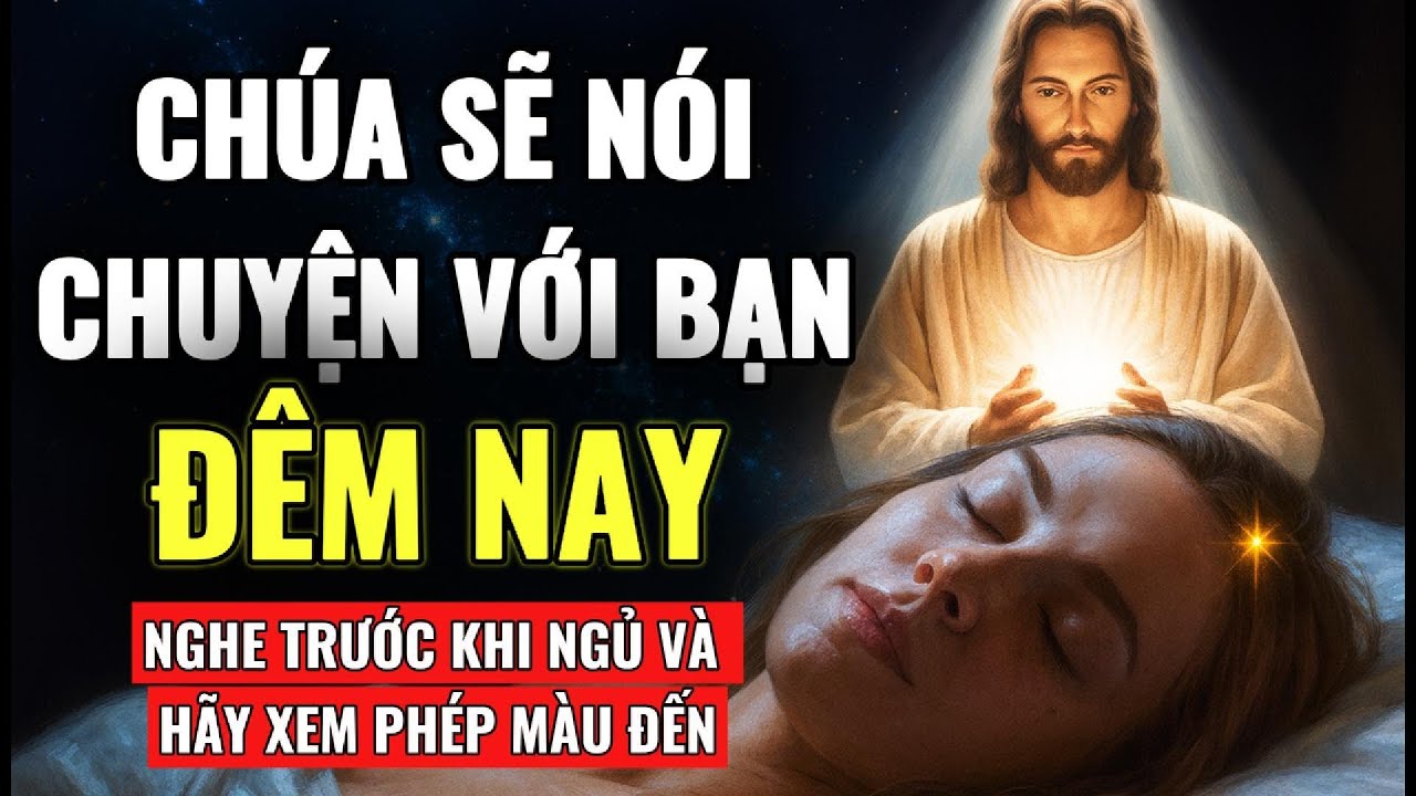 🔴 THIÊN CHÚA SẼ ĐẾN THĂM BẠN TỐI NAY! HÃY LẮNG NGHE TRƯỚC KHI NGỦ|  Lời Cầu Nguyện Trước Khi Ngủ