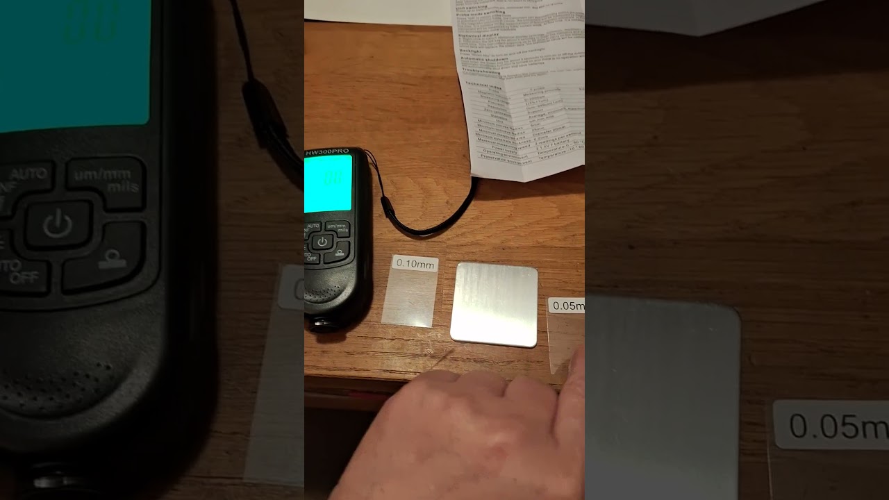 Car Paint Thickness Gauge defect