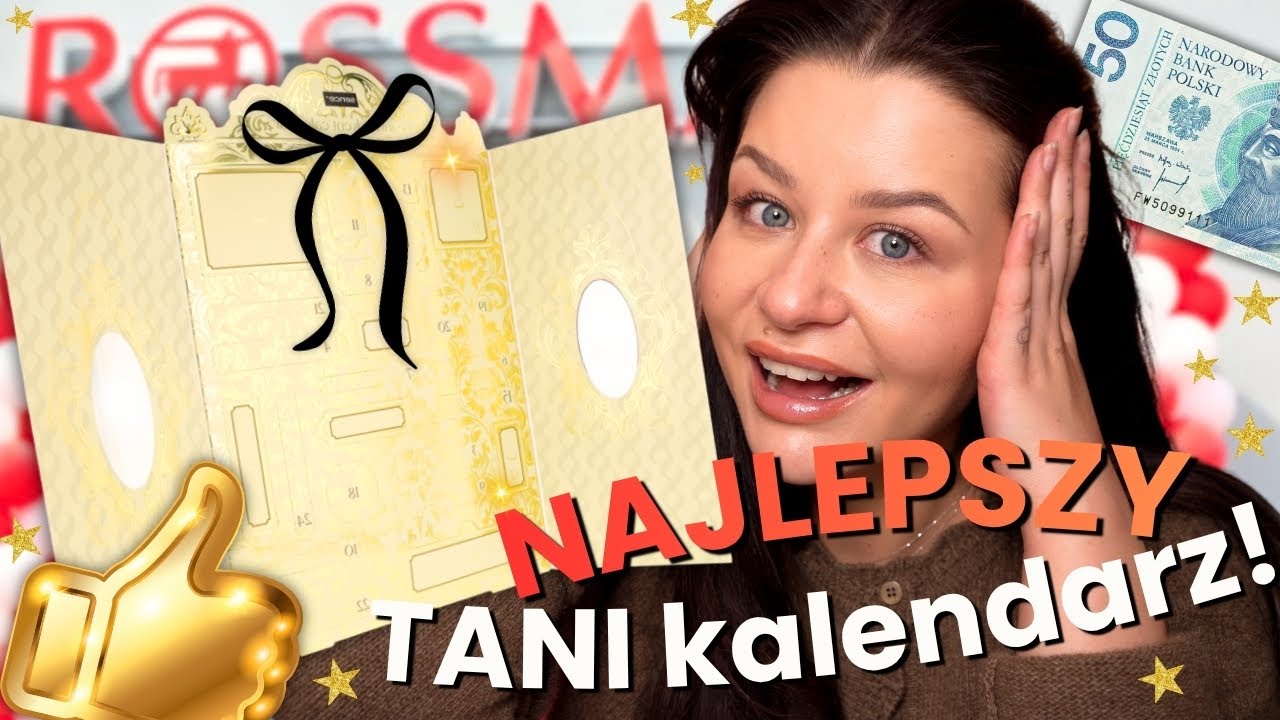 Otworzyłam TANI i NAJLEPSZY kalendarz! 50 zł za aż tyle DUŻYCH kosmetyk&oacute;w?! Rossmann brawo! Dusia