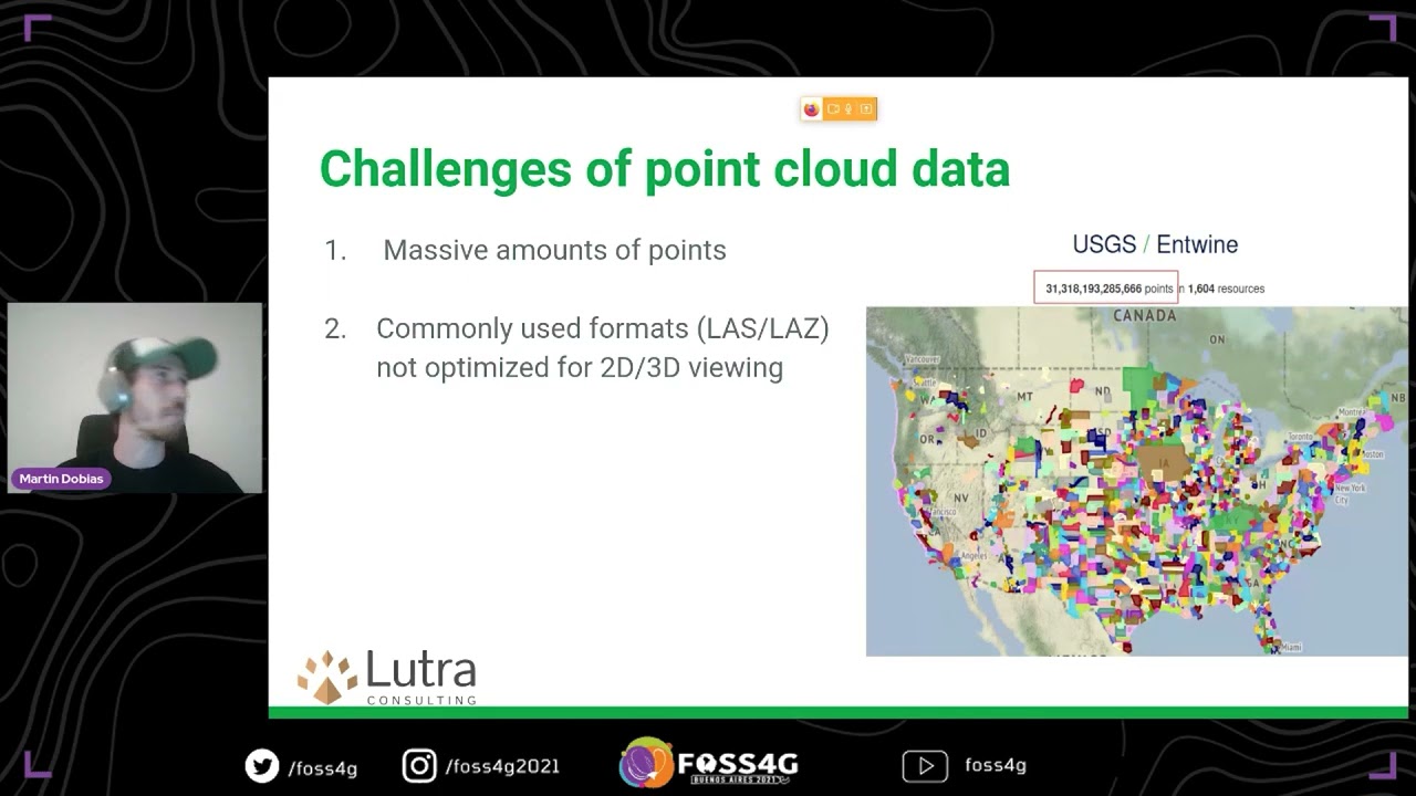 FOSS4G 2021 - Using point clouds in QGIS