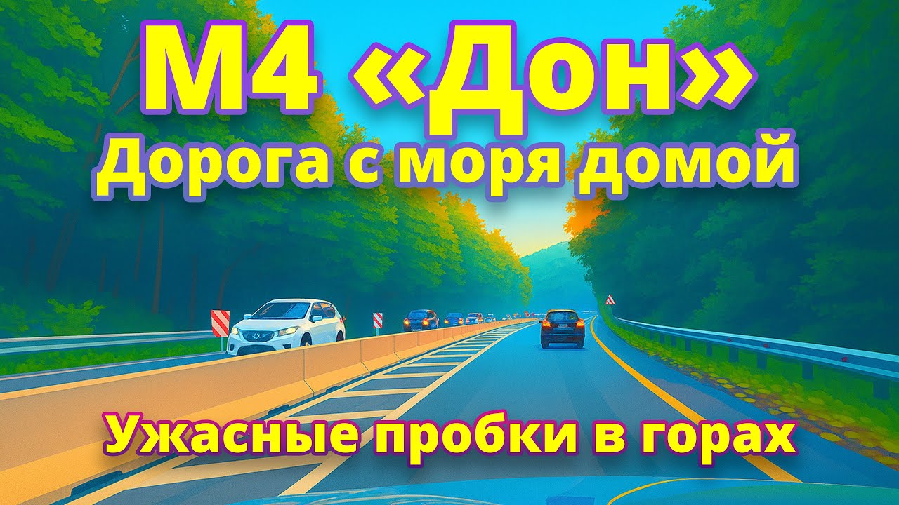 🚗 Старт с моря! Как выбраться с Юга через пробки? 🏝️➡️🏠