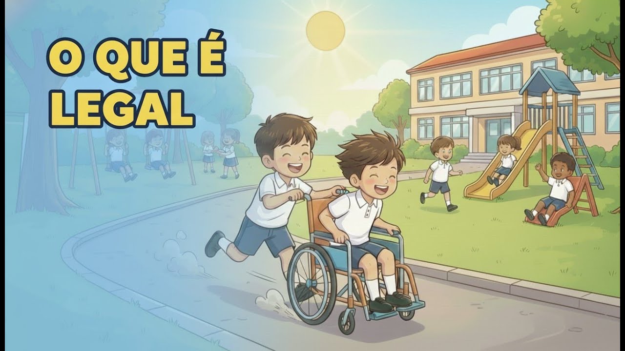 O que é Legal | Música infantil sobre ser diferente
