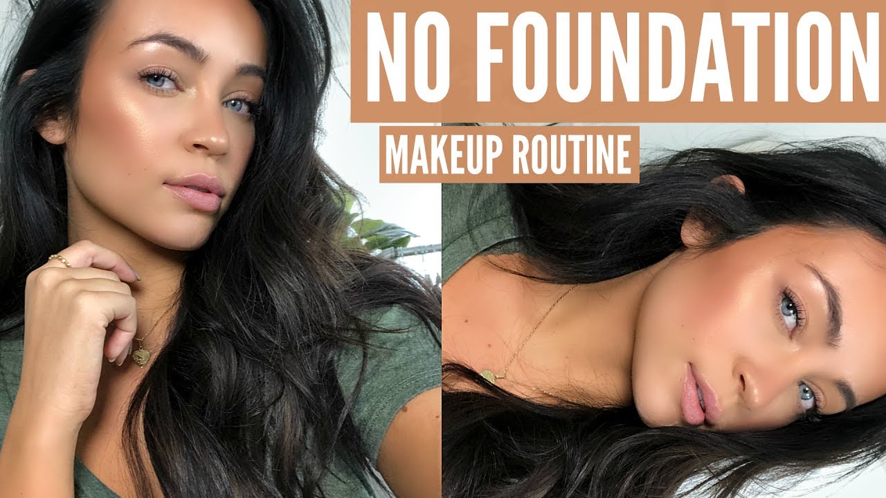 NO FOUNDATION: NATURAL EVERYDAY GLAM MAKEUP ROUTINE | Stephanie Ledda