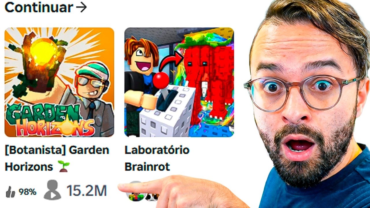 ENCONTREI O “GROW A GARDEN 2.0” DO ROBLOX… E É INSANO 😳🌱