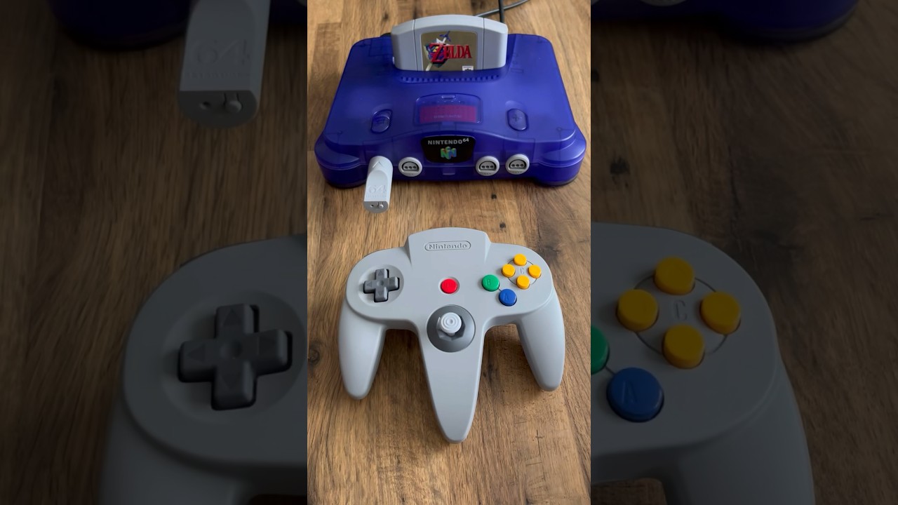 Playing N64 with a wireless controller!