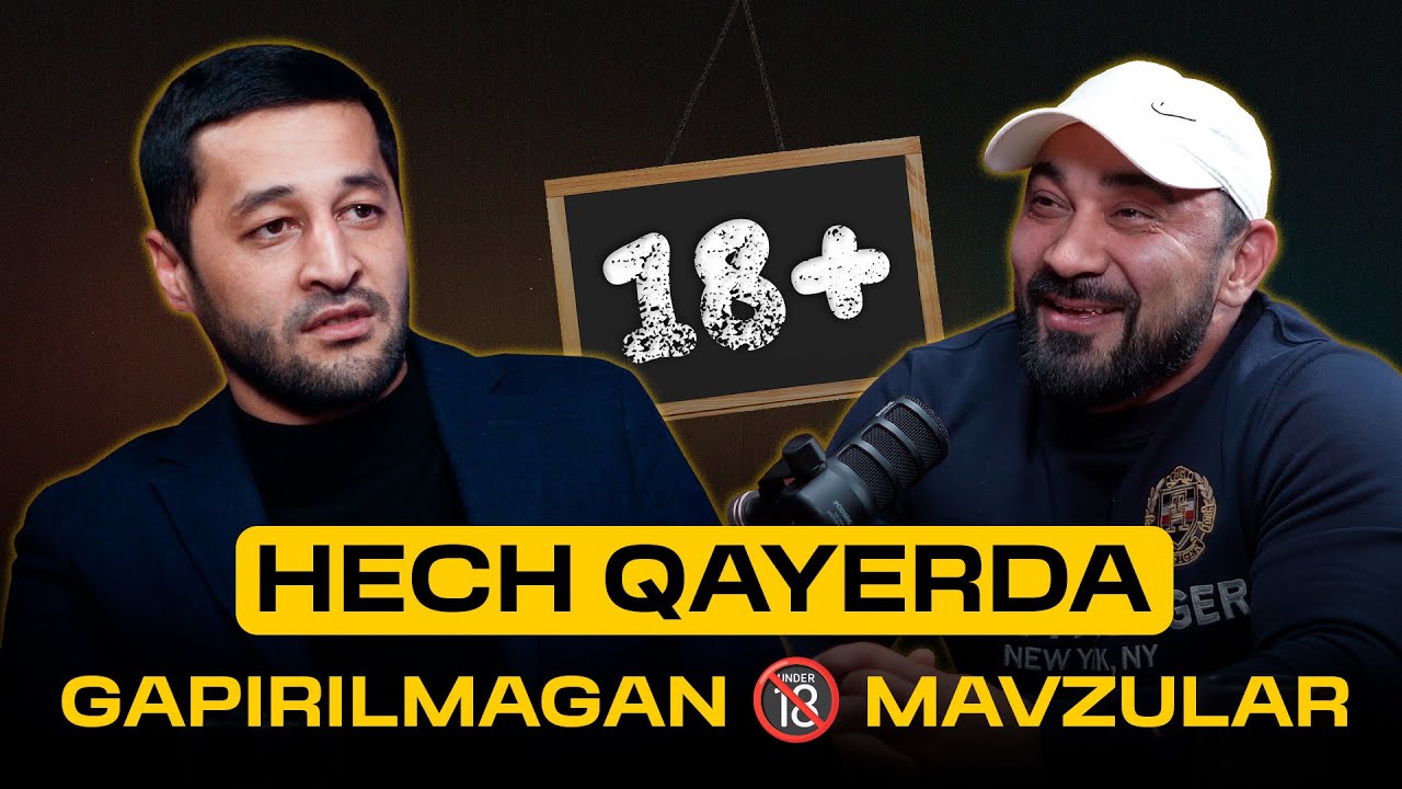 🔞 Hech qayerda gapirilmagan mavzular (yoshlar ko'rmasin)
