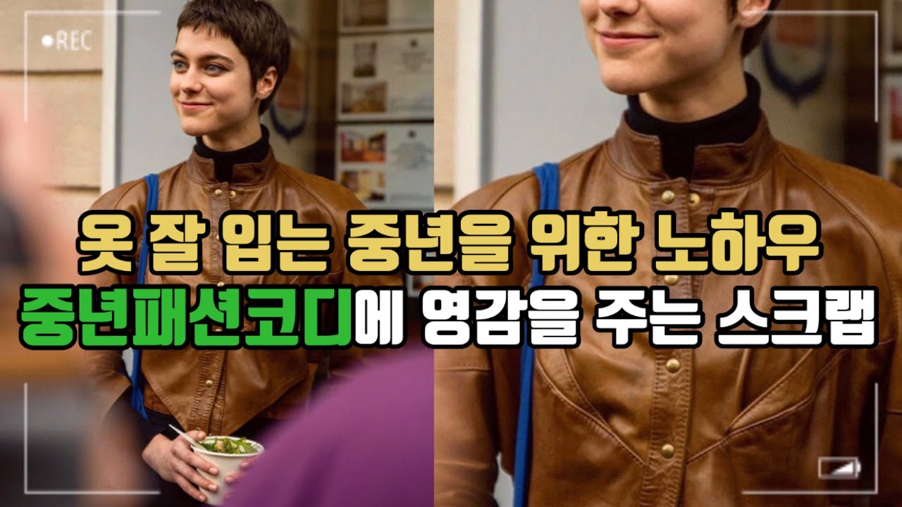 #113 중년패션코디에 영감을 주는 스크랩북📕, 옷 잘 입는 중년을 위한 코디팁🎖