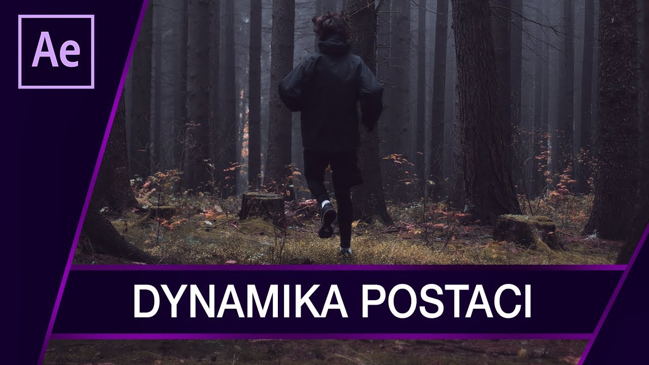 Efekt skupienia uwagi na postaci ▪ Tutorial ▪ #42 AE After Effects