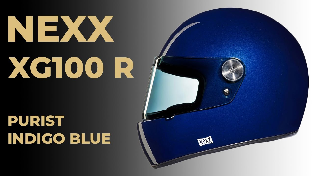 Casque Nexx XG100 R Purist Indigo blue