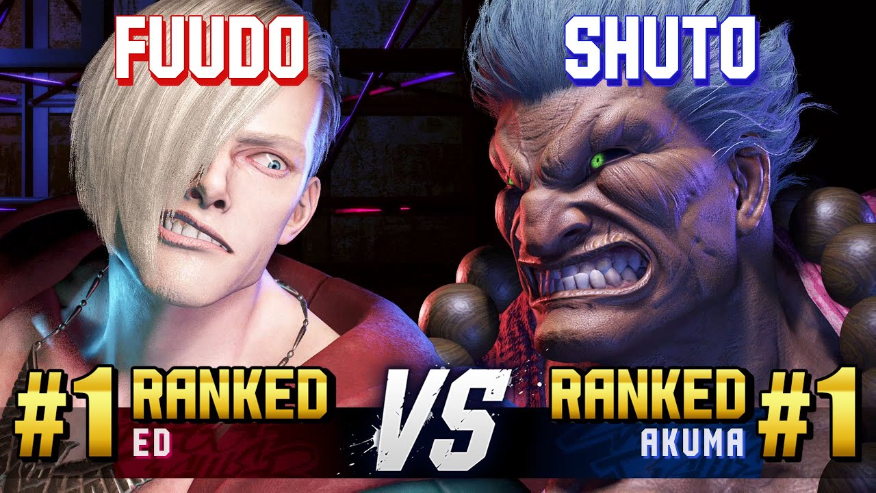 SF6 ▰ FUUDO (#1 Ranked Ed) vs SHUTO (#1 Ranked Akuma) ▰ High Level Gameplay
