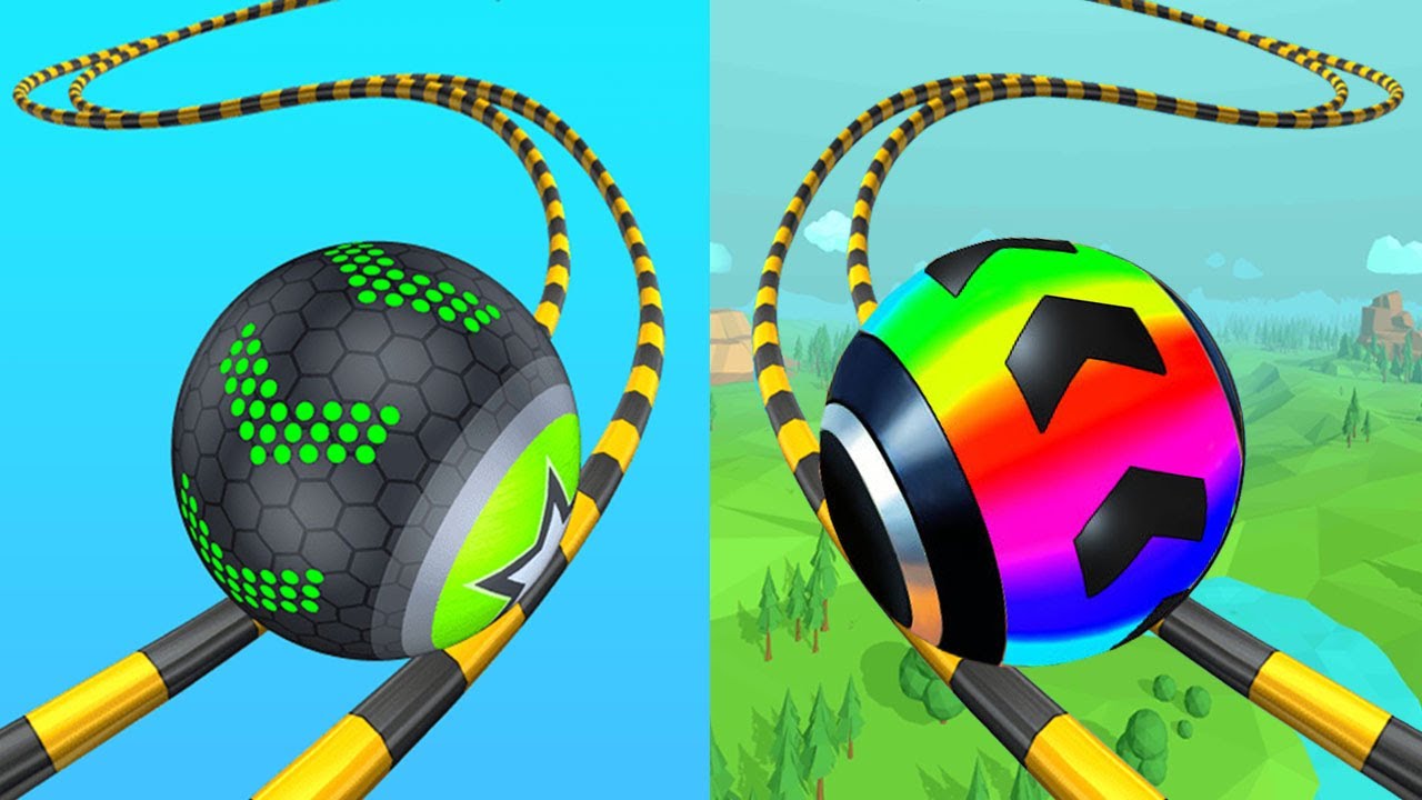 Going Balls VS Going Balls PUT ON! BIG UPDATE Funny SpeedRun Hard Levels Top Tiktok Gameplay kzutrns