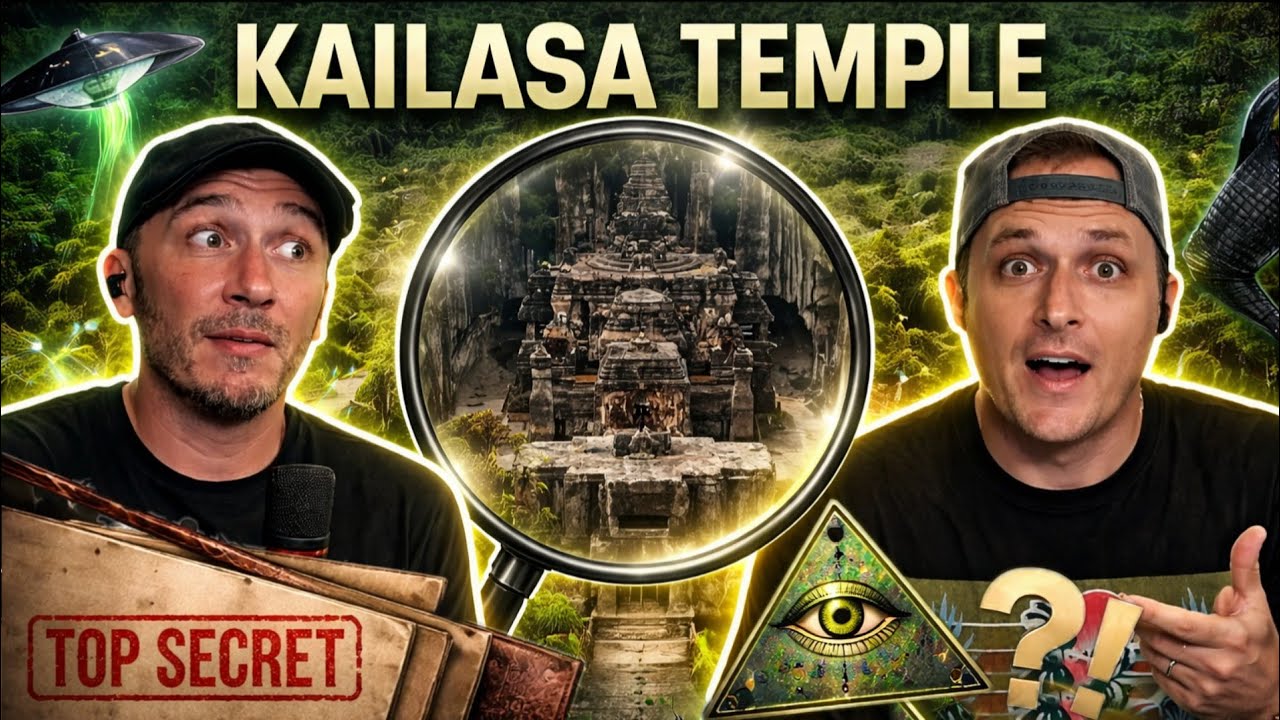 THEY MADE THIS HOW?!?! FACT or FUGAZI? Kailasa Temple, Ellora Caves, India Mystery REVIEW!!!
