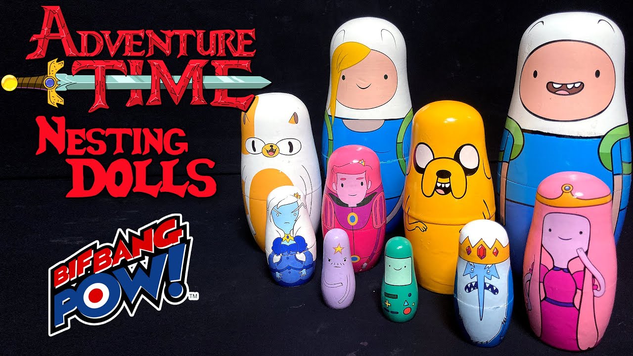 Adventure Time Nesting Dolls by Bif Bang Pow!