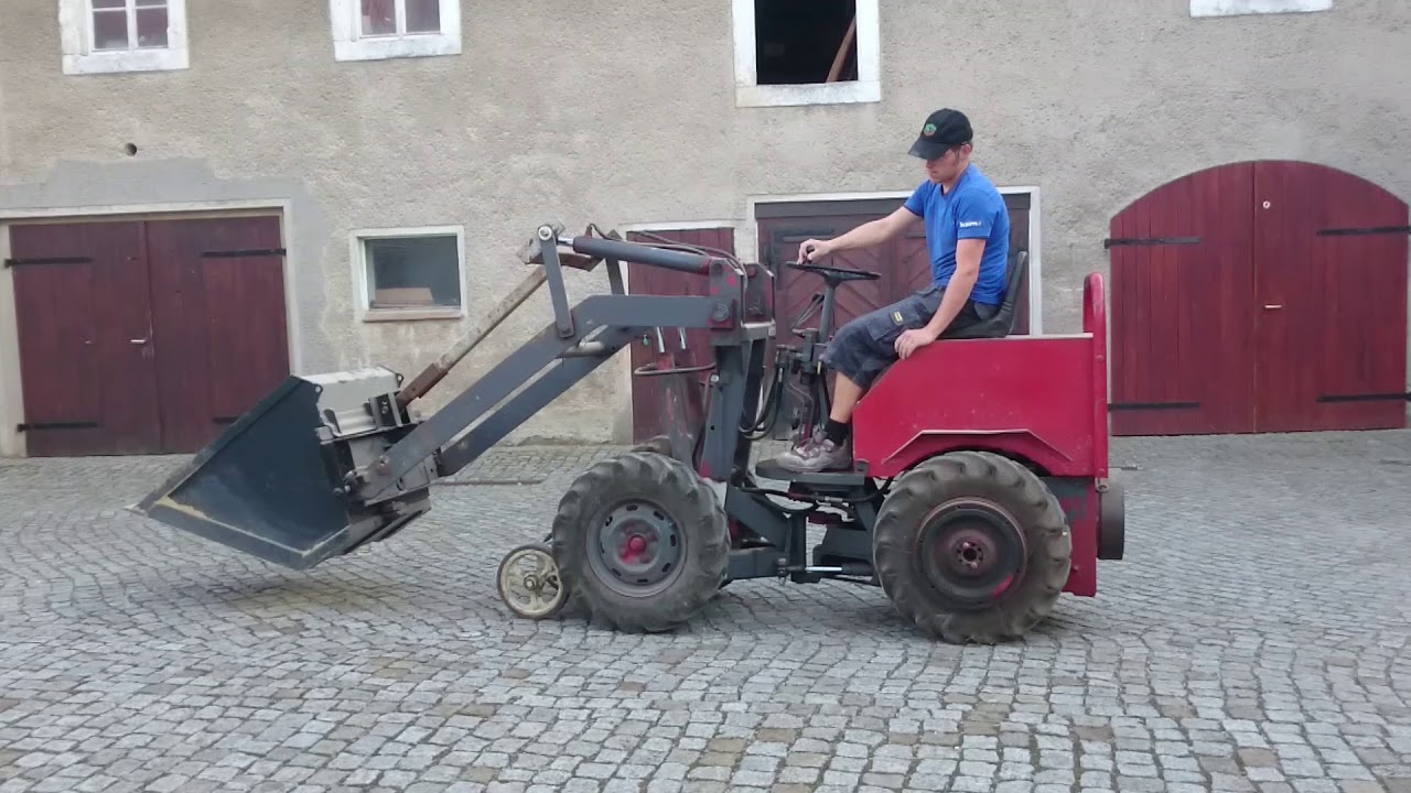 Hoflader Weidemann Typ D120 Funktionsvideo
