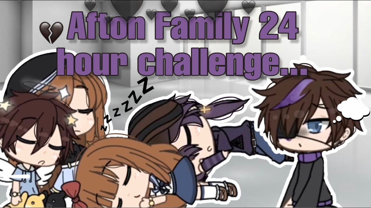 Afton Family Stuck In a Room For 24 Hours Challenge // Part 1/4 //