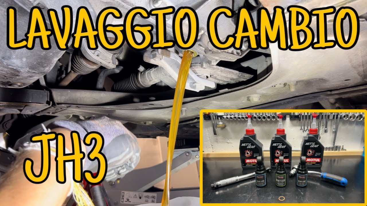 RENAULT clio 3 LAVAGGIO CAMBIO E ANTI ATTRITO SINTOFLON #sintoflon #jh3 #cambio