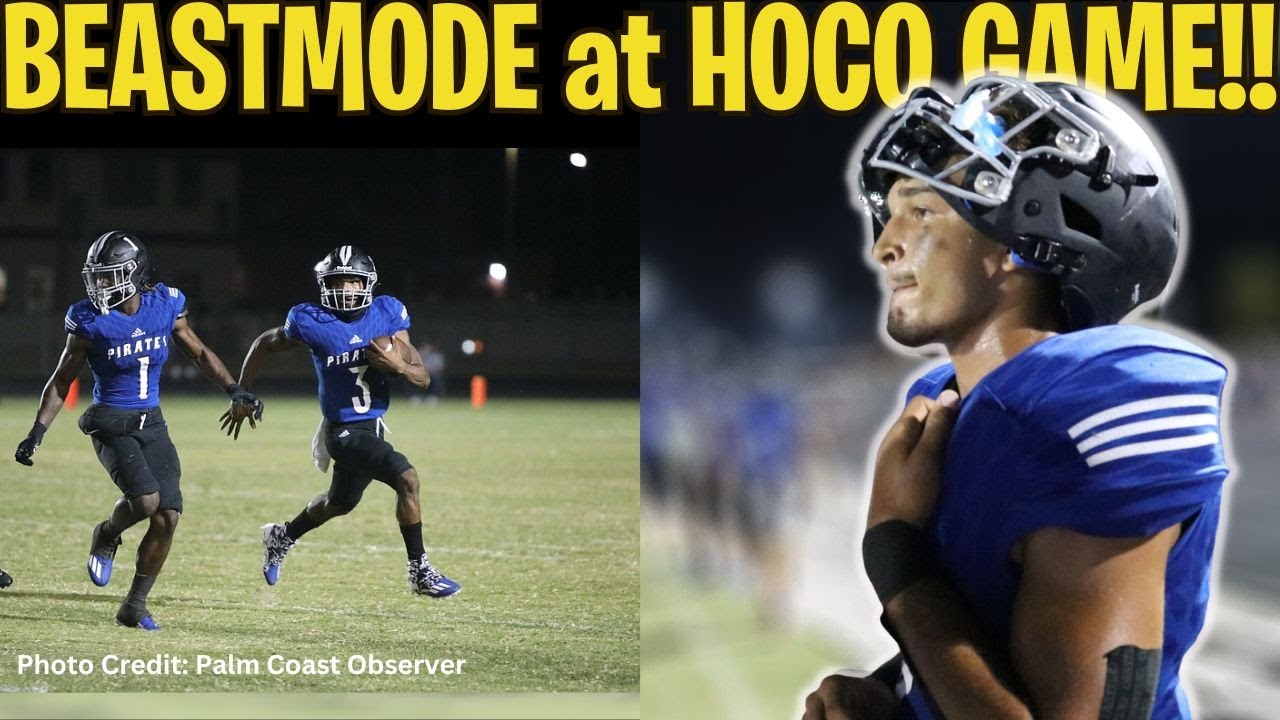 81-Yard Run & Hurdling for TOUCHDOWNS! 🏈 HOMECOMING Football VICTORY!