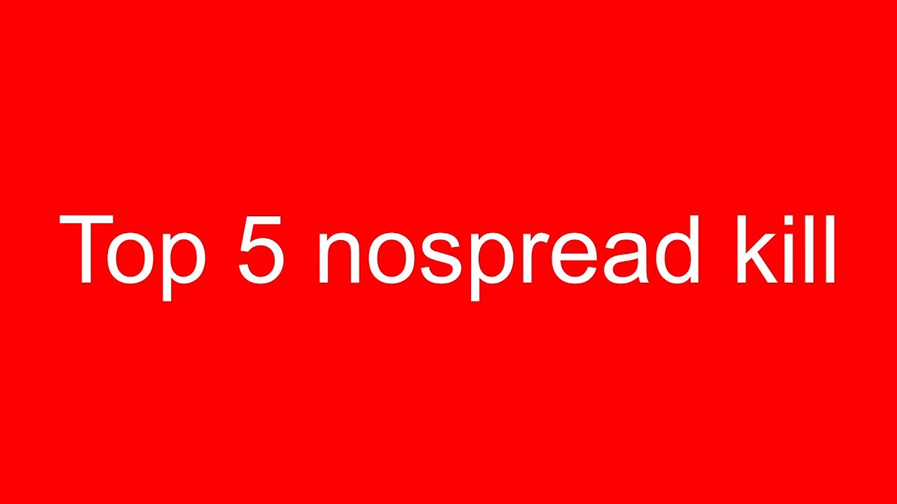 Top 5 hvh nospread