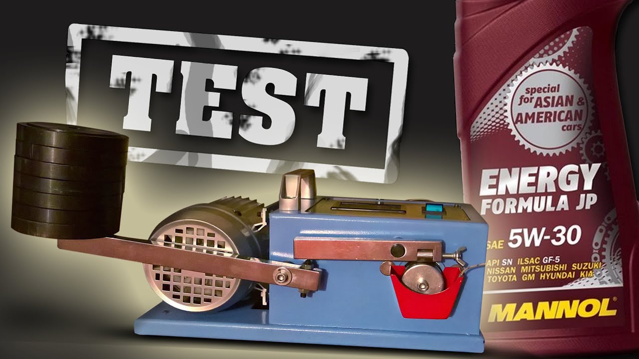 Mannol Energy Formula JP 5W30 Engine Oil Test Piotr Tester #automobile