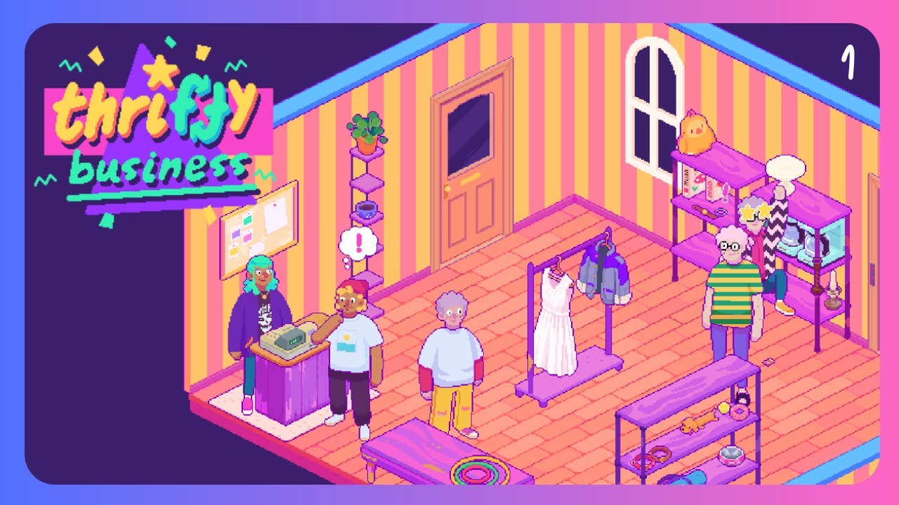 A super cozy game about owning a thrift store! [1] | no commentary