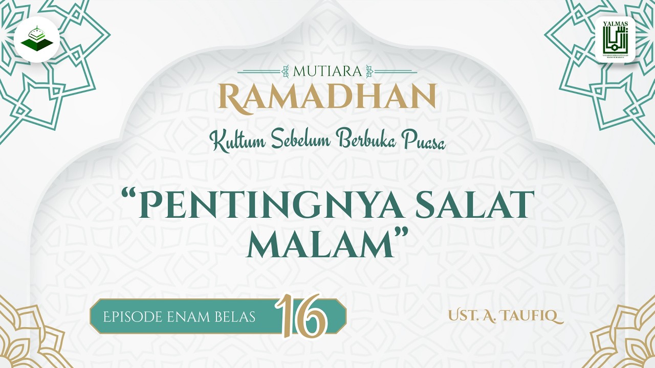 LIVE | Pentingnya salat malam