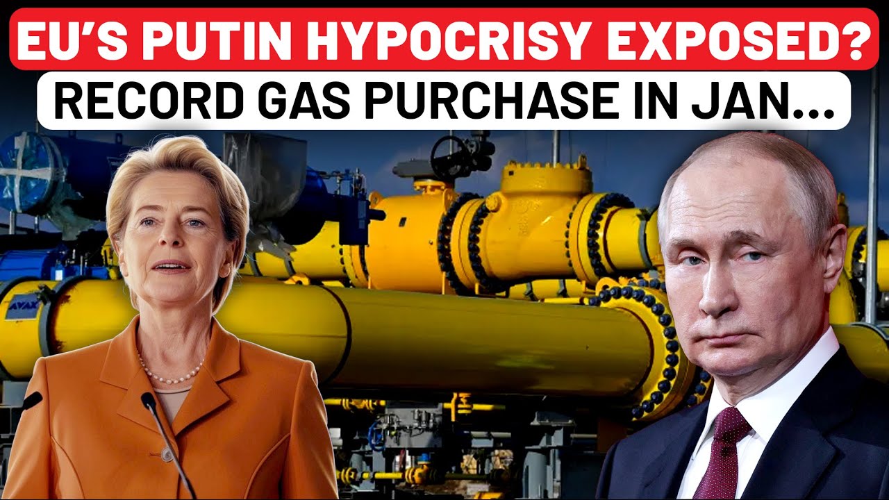 EU Betraying Zelensky? Buys Russian Gas At Record Speed Despite Amid Ukraine War