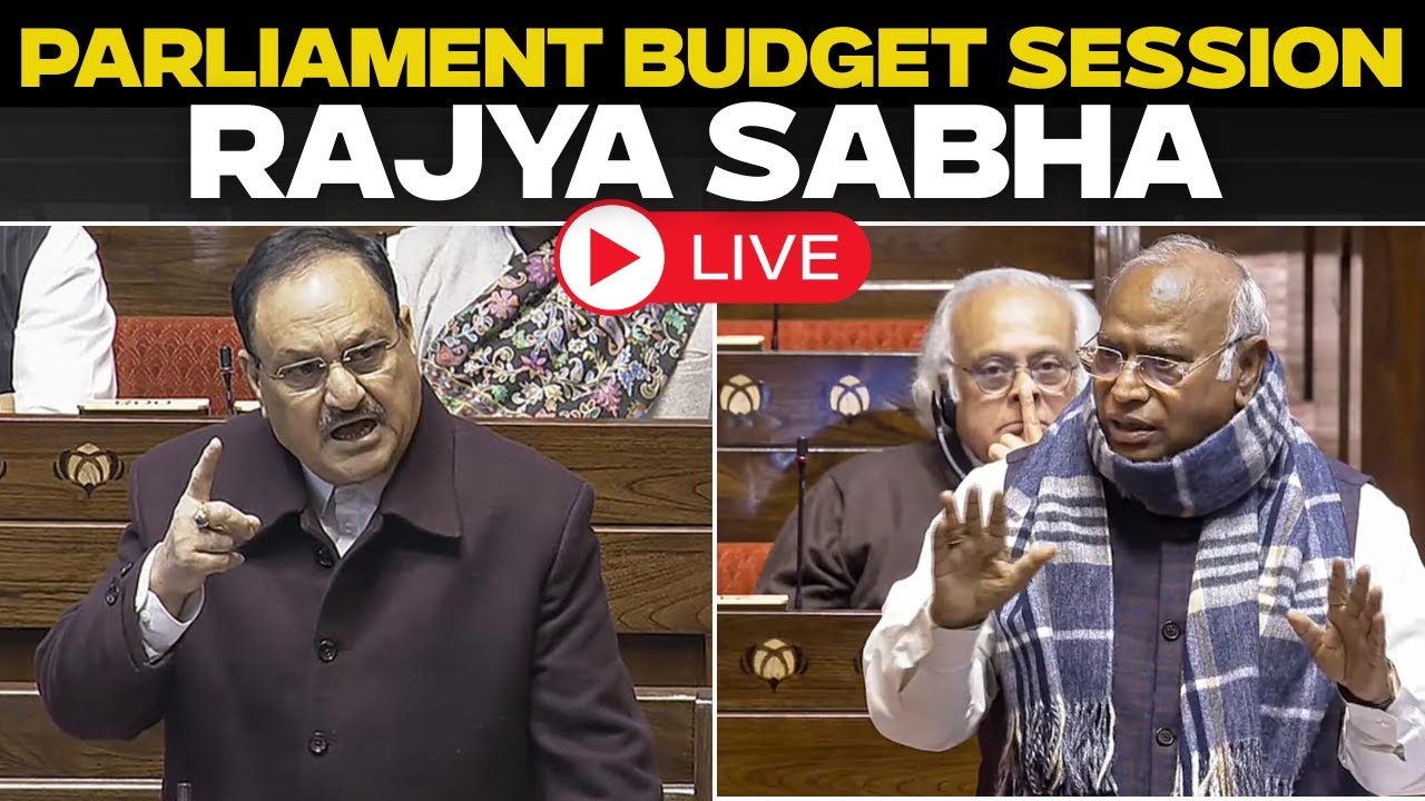 LIVE: Parliament Budget Session | BJP Vs Opposition In Rajya Sabha | Congress LIVE