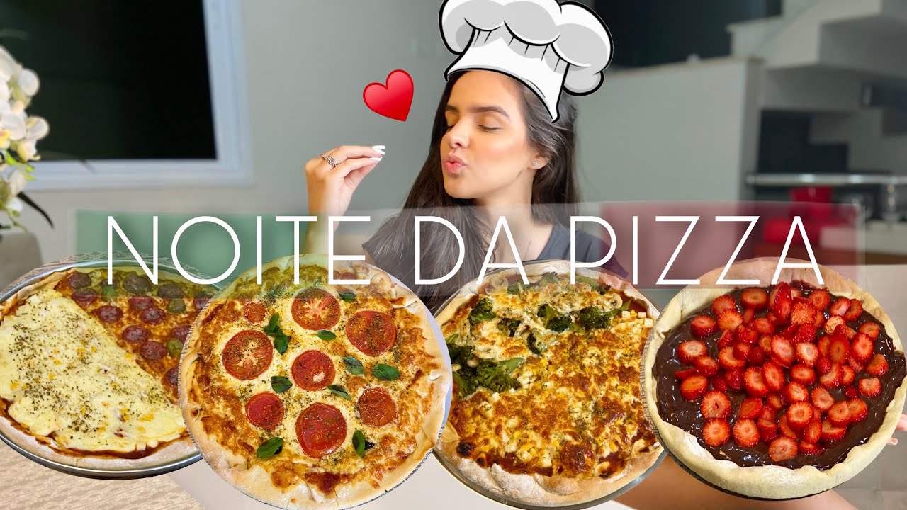 NOITE DA PIZZA | FIZEMOS PIZZA PARA FAMÍLIA INTEIRA