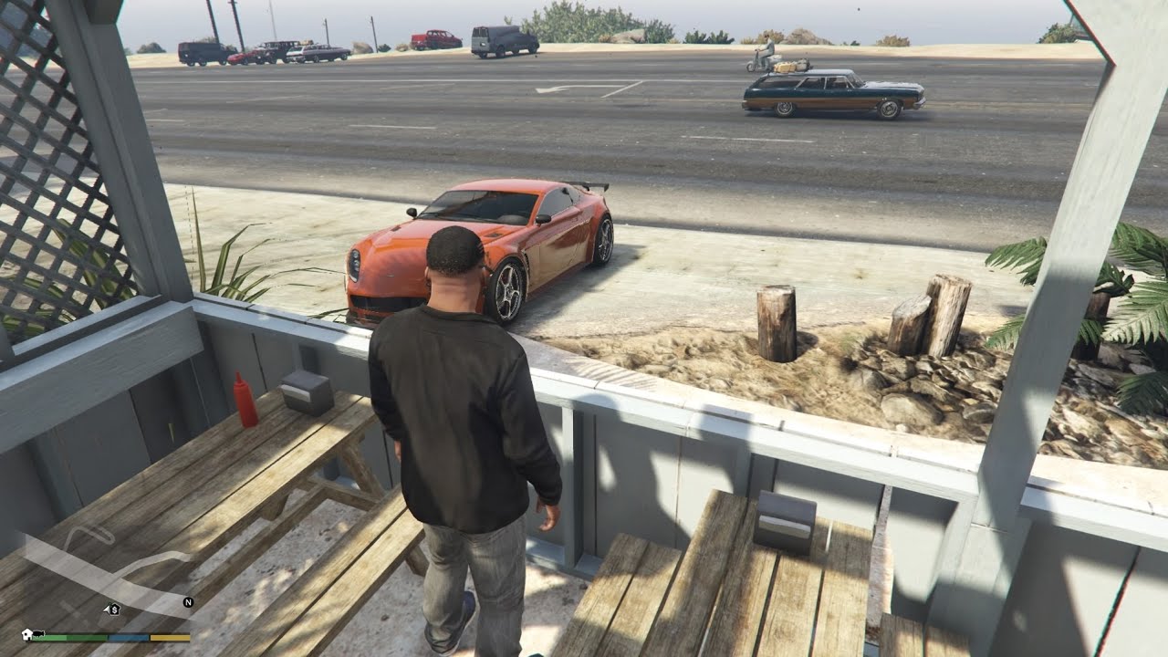 Gta 5 Easter-egg Fast and Furious tavola calda Neptune's Net 1080p