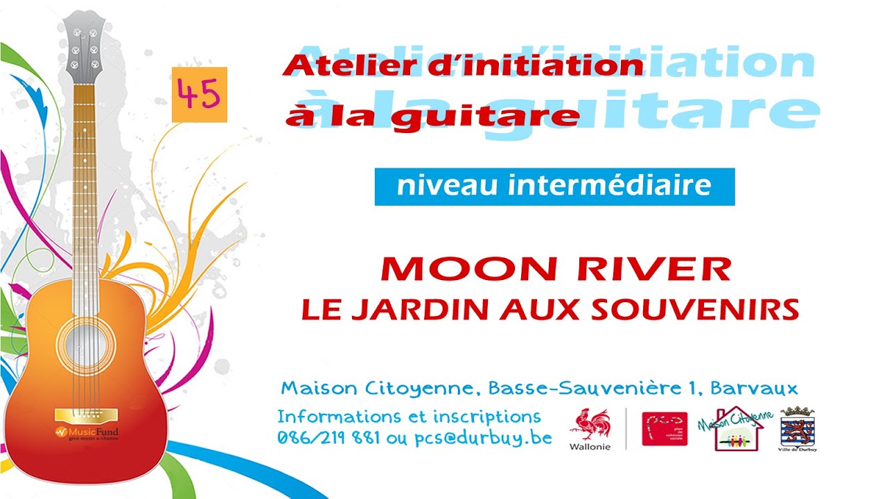 MOON RIVER - LE JARDIN AUX SOUVENIRS (tuto 45 du 03/05/2021)