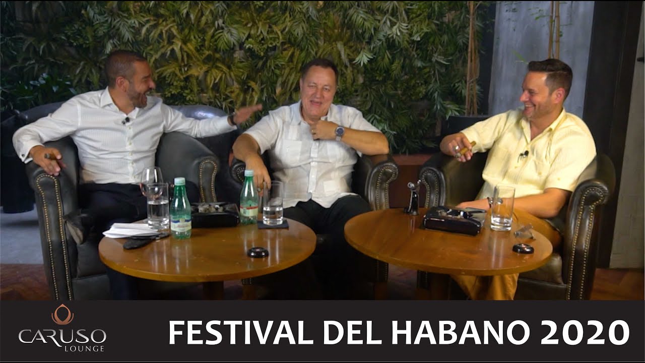 Festival del Habano 2020 com Alexandre Avellar, Cesar Adames e Walter Saes