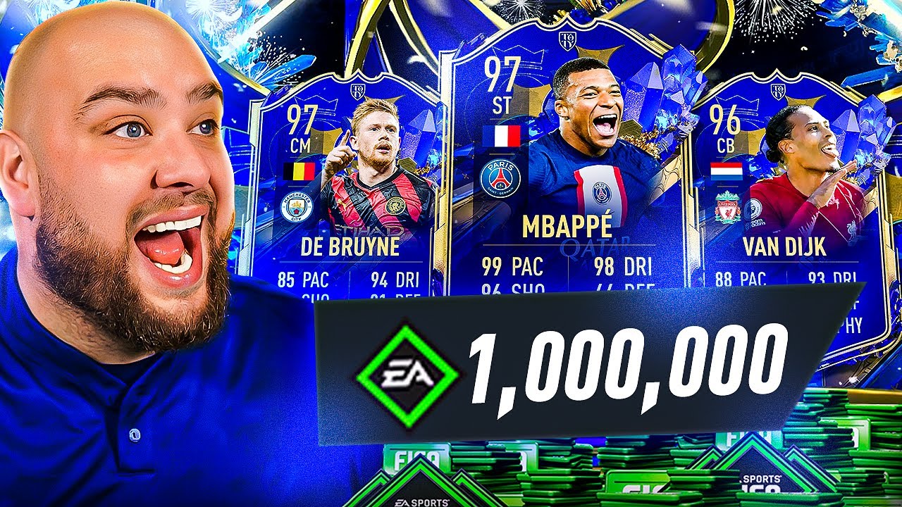 I Opened 1 MILLION FIFA POINTS For TOTY!