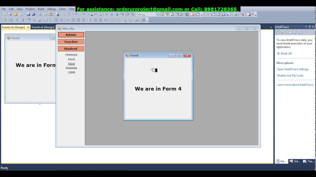 TableLayoutPanel in VB.NET- Module 1