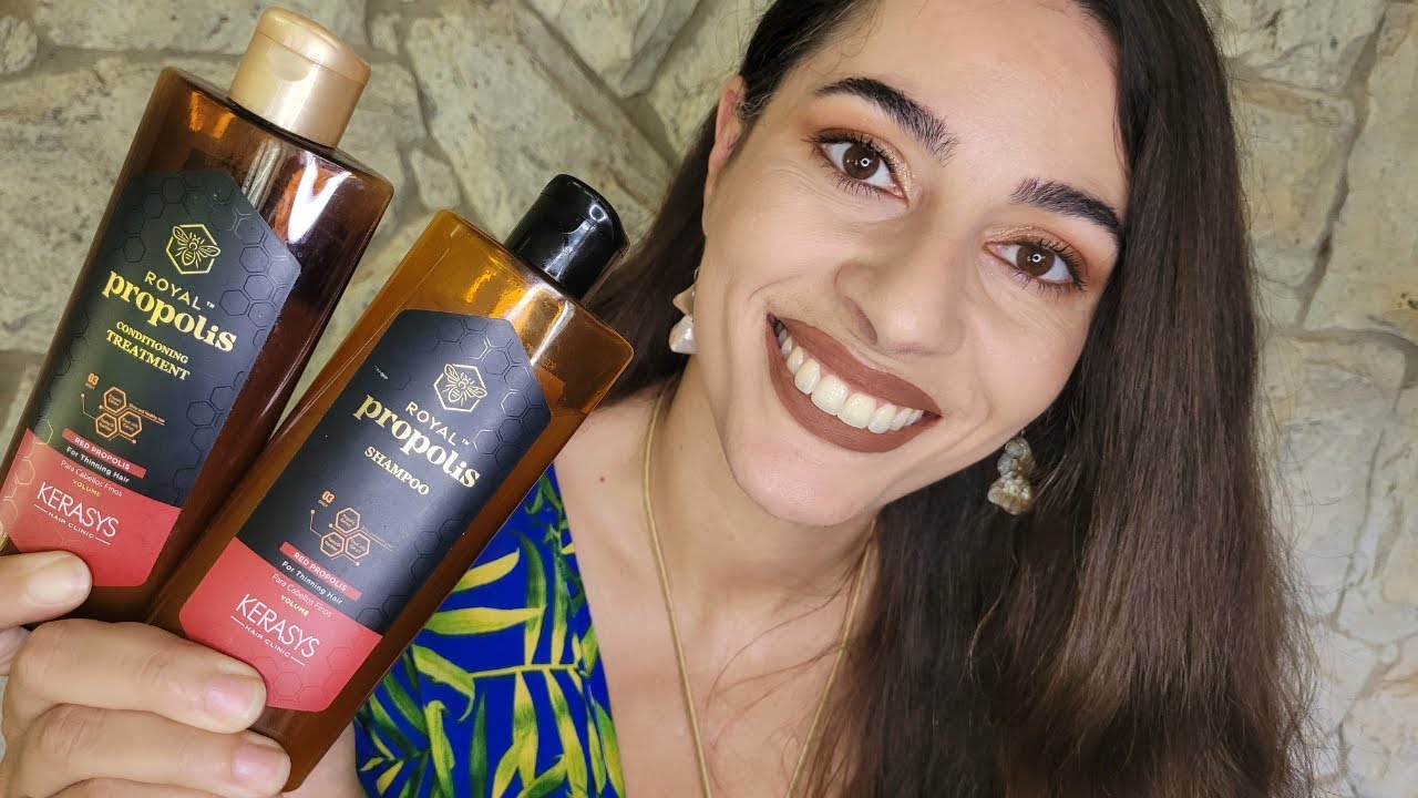 Kerasys red propolis: realmente engrossa os fios!