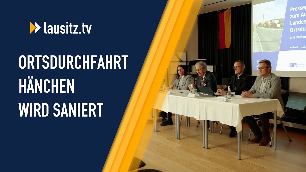 Ortsdurchfahrt Hänchen wird saniert - Baustart 2026
