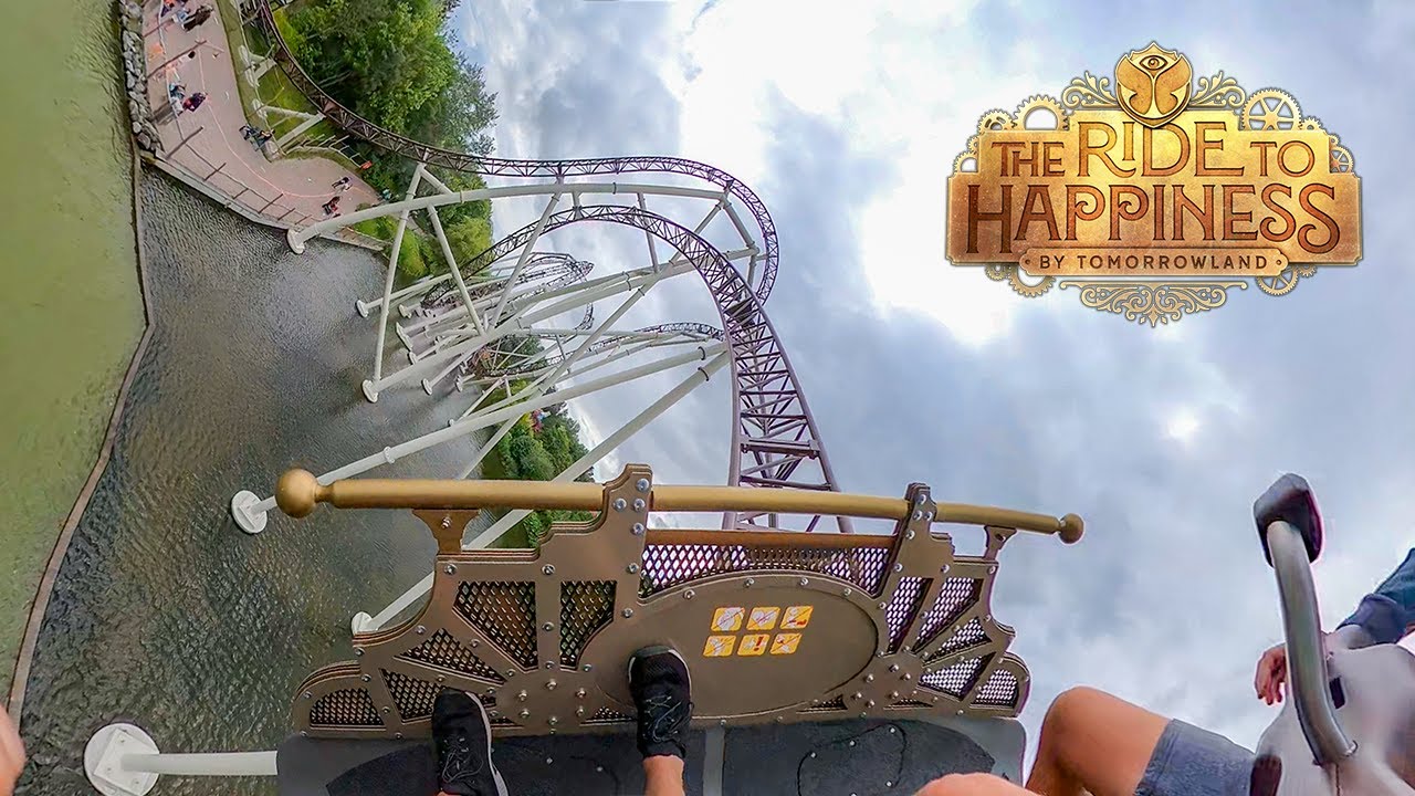 Ride to Happiness (w/ ONRIDE AUDIO) - Back Row On Ride - Plopsaland