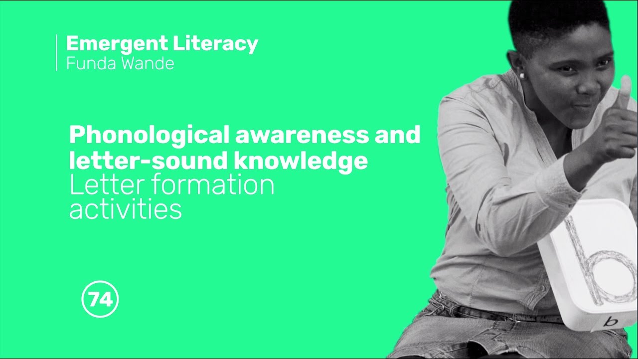 74. Module 2 Emergent Literacy Letter Formation Activity
