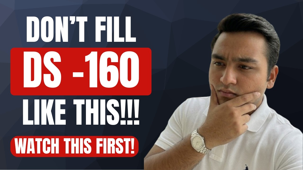 DS-160 FORM MISTAKES 😱 AVOID THESE OR YOUR US VISA CAN BE REJECTED! | Traveler Tarun