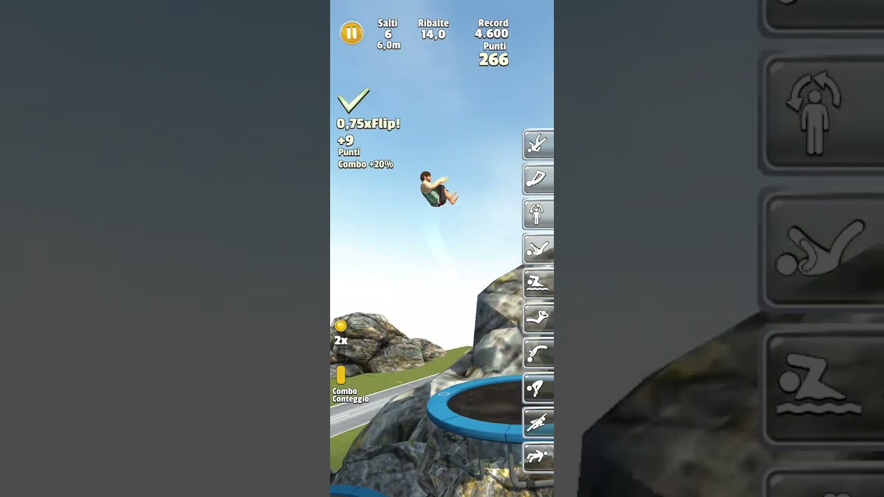 Flip Master-  Crazy tricks in mountain slope map