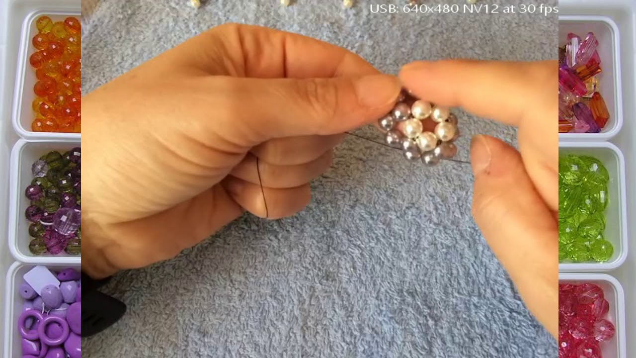33 - Creazione di una sfera con 30 perle