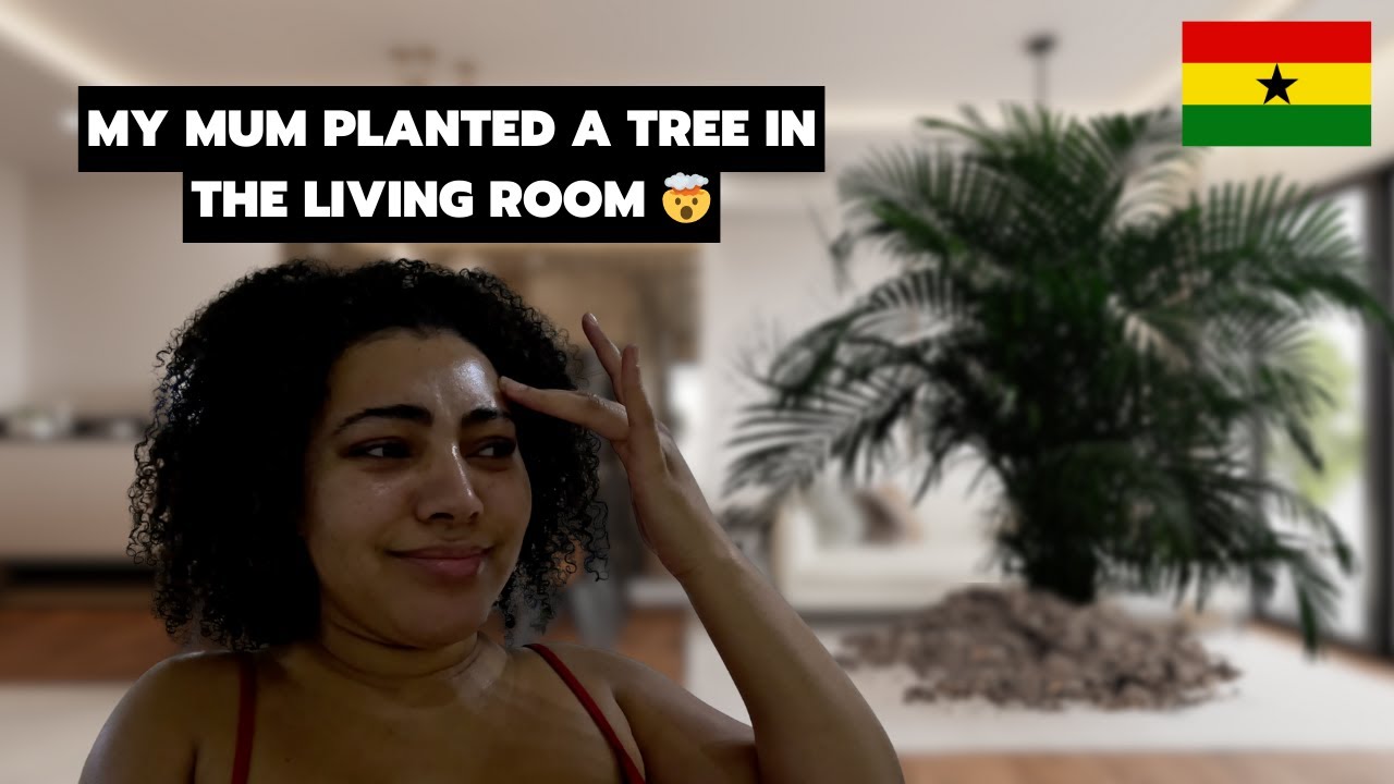 LIVING ROOM AND DINING AREA IN GHANA VLOG EP 9 🇬🇭