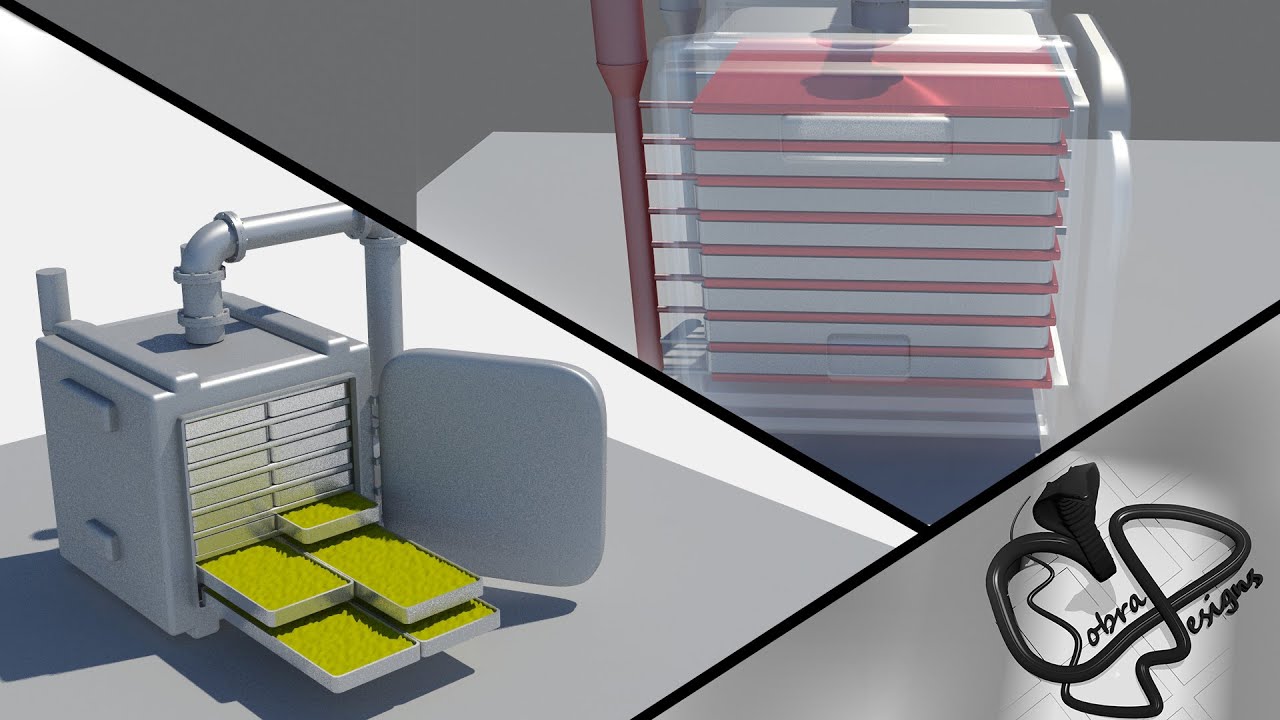 Vacuum Tray Dryer Oven Operation (Animation)