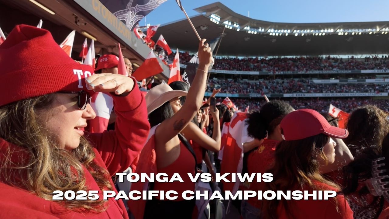 Tonga vs Kiwis 2025 Pac Champs Vlog