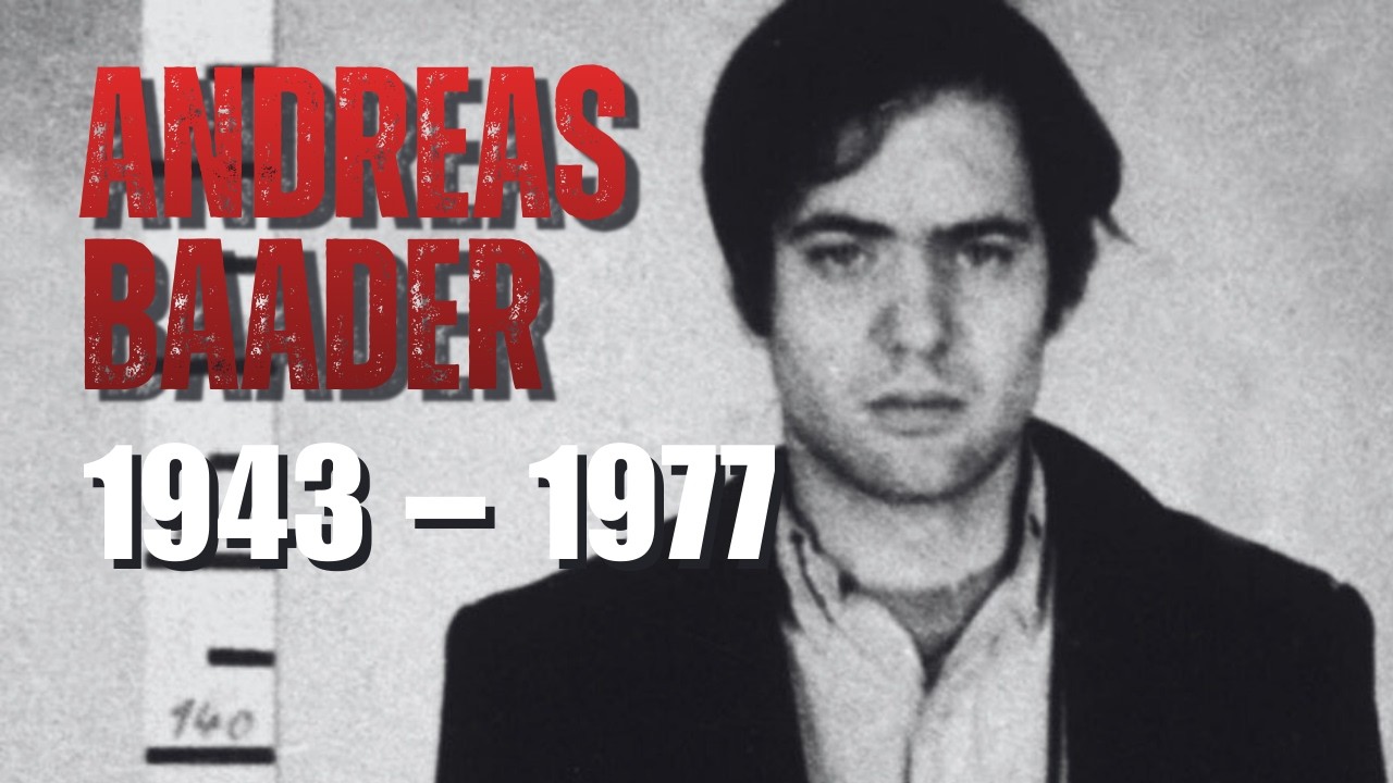 Andreas Baader: 34 RAF-Anschläge, 34 Tote & mysteriöser Tod in Stammheim 1977
