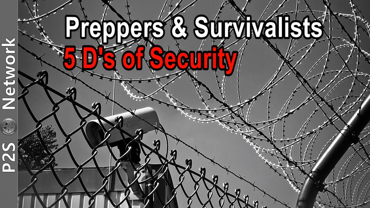 UK Preppers Home Security 5 D's of Security (Perimeter) #prepping #shtfsurvival