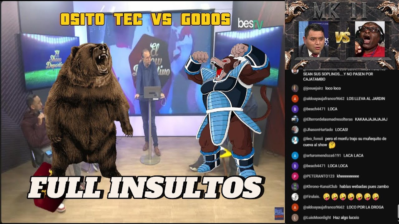 EL OSO 🐻 VS EL TIO GODOS 🦍 EN EL SHOW DEPORTIVO 😂😂😂