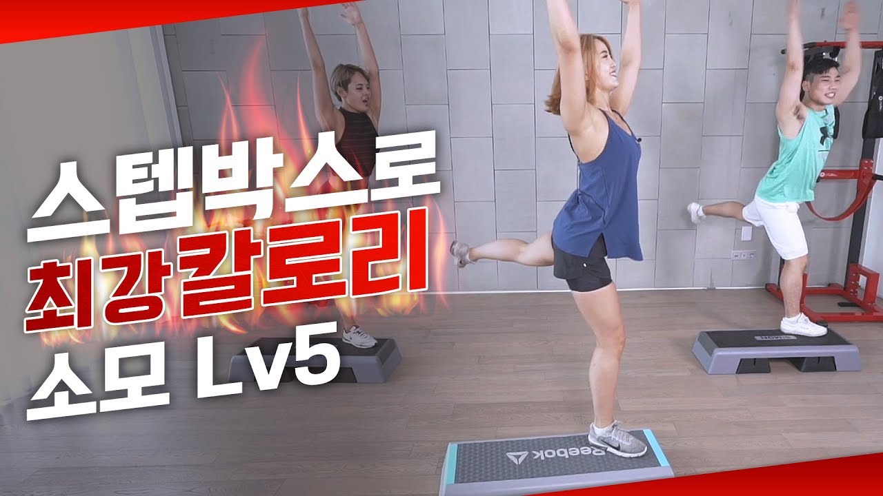 [05_스텝박스 다이어트 운동] 진정 살빠지는춤은 스텝이지!!ㅣ 야핏크루 김민선·김호용·진윤지