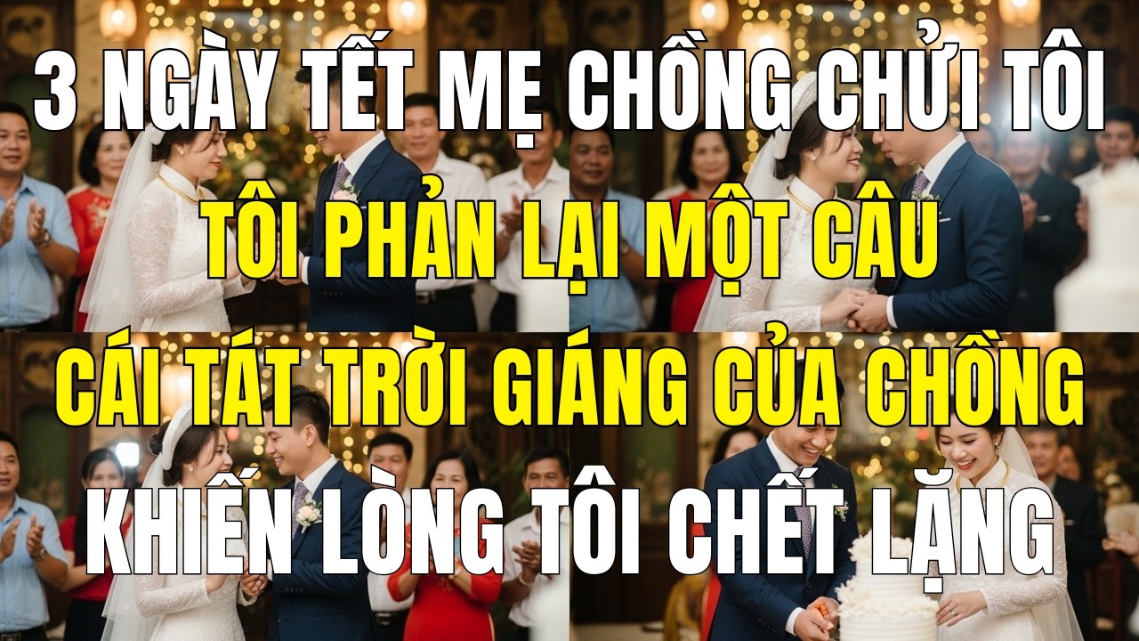 Ba Ngày Tết Bị Mẹ Chồng Chửi Xối Xả, Tôi Phản Lại 1 Câu Duy Nhất… Và Cái Tát Của Chồng
