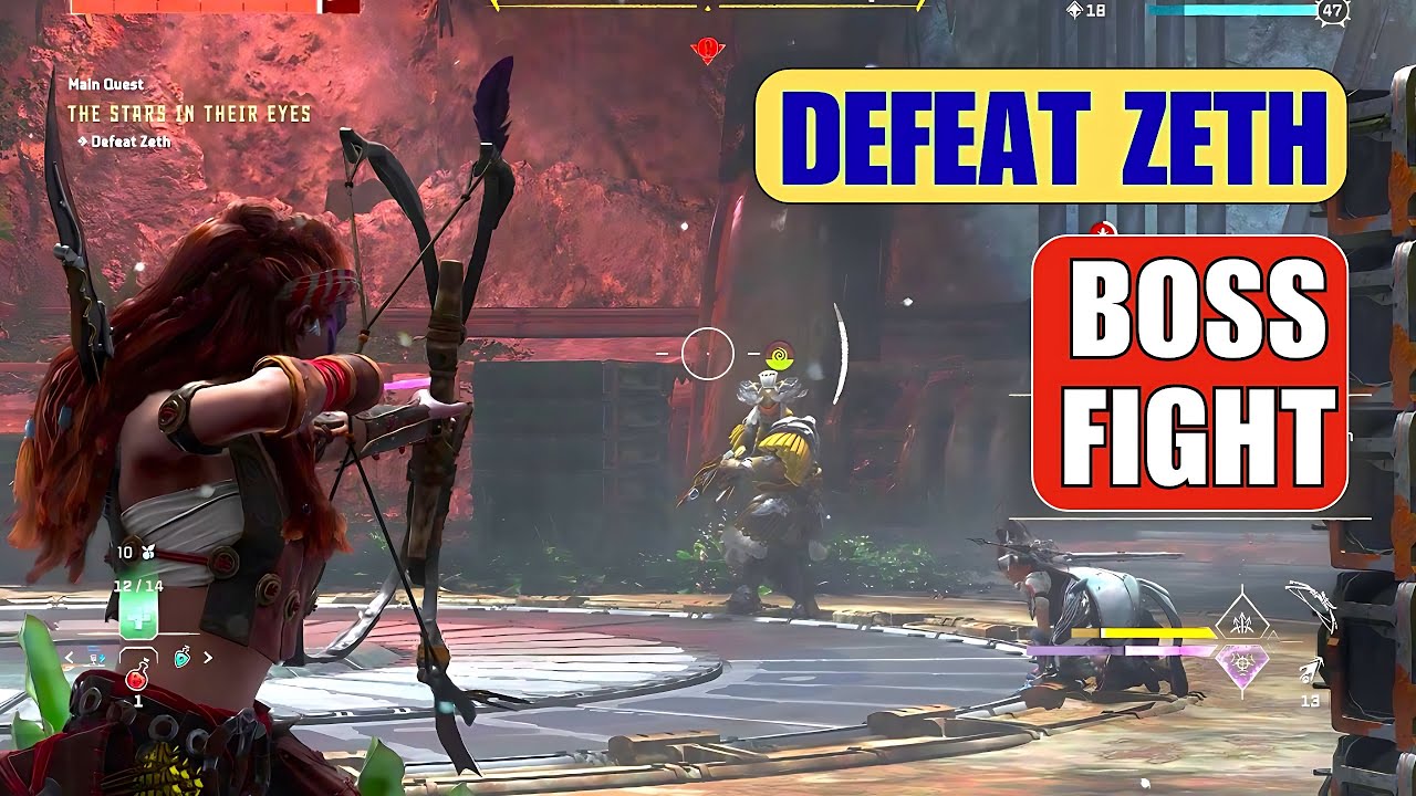 Defeat Zeth (Boss Fight) Horizon Forbidden West DLC