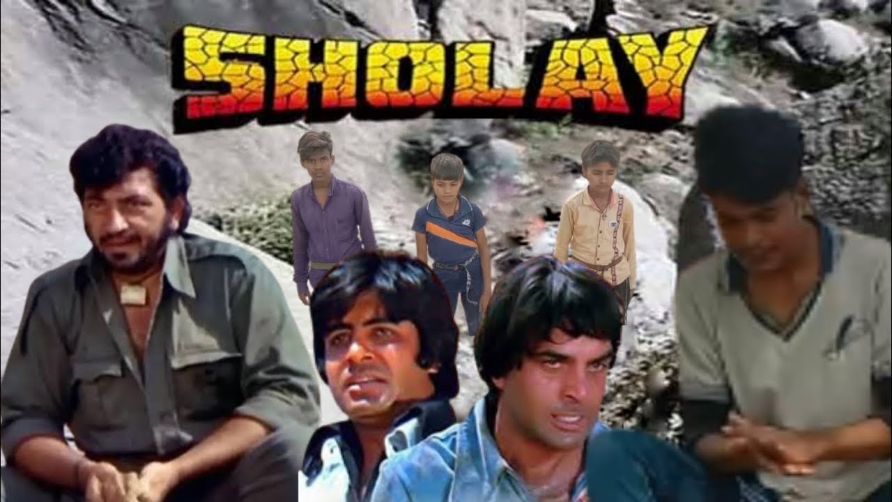 शोले SHOLAY (1995) FULL MOVIE Dharmendra, Amitabh Bachchan, Amjad Khan, After his family.is.murdered